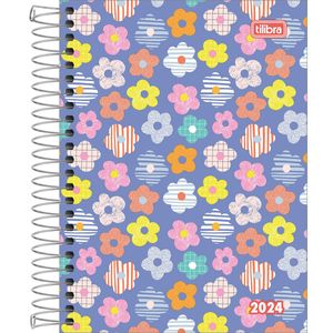 Agenda Espiral Anual Pepper Feminina Tilibra (Produto Sortido)