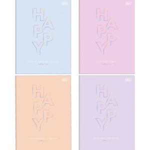 Caderno Brochura Capa Dura Happy Tilibra 1/4 80 folhas (Produto Sortido)