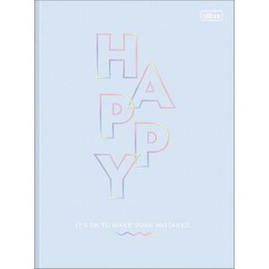 Caderno Brochura Capa Dura Happy Tilibra 1/4 80 folhas (Produto Sortido)