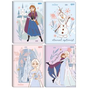 Caderno Brochura  1/4 Jandaia Frozen 80 folhas (Produto Sortido)