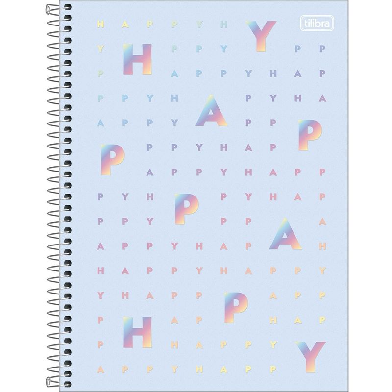 Caderno-Espiral-Capa-Dura-Tilibra-Happy-16x1-256-folhas--Produto-Sortido--144212