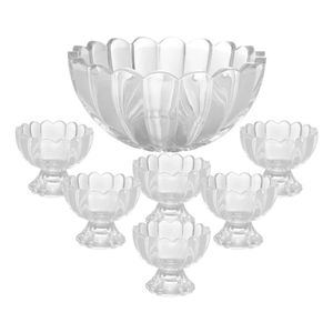 Jogo para Sobremesa Taças + Bowl Geneva Wolff 7 peças