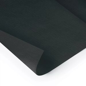 Papel Crepom Preto Ridet 48cm x 200cm