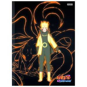 Caderno Brochura Capa Dura Naruto São Domingos 1/4 80 folhas (Produto Sortido)