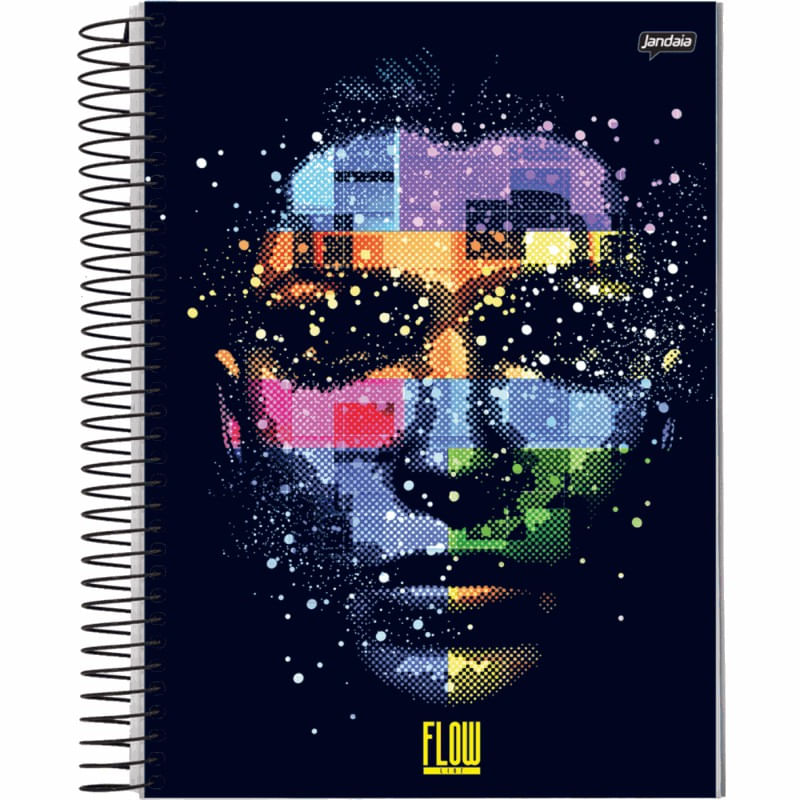 Caderno-Espiral-Capa-Dura-Flow-Jandaia-1-8-80-folhas--Produto-Sortido--143982