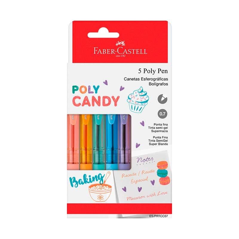 Kit-Caneta-Esferografica-Poly-Faber-Castell-Candy-Color-6-cores-141394