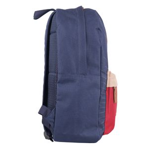 Mochila em Poliéster Azul e Vinho Wilson