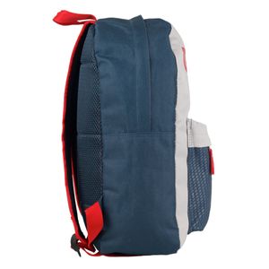 Mochila em Poliéster Azul e Cinza Wilson