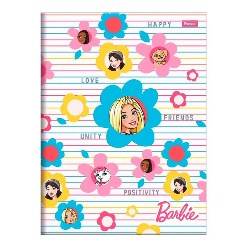 Caderno-Brochura-Capa-Dura-Barbie-Foroni-1-4-48-folhas--Produto-Sortido--142747