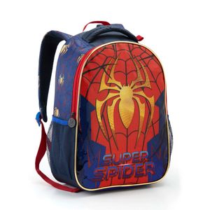 Kit Escolar Infantil Seanite Super Spider 5 peças