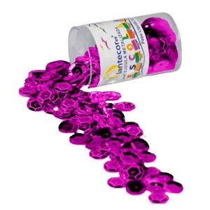 Lantejoula de Metal Lantecor Pink 6mm