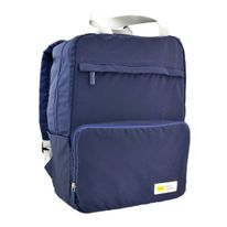 Mochila Prática School Azul Escura Newpro