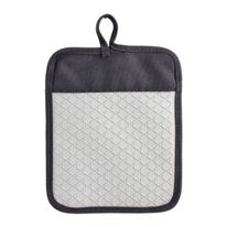 Pegador de Algodão e Silicone Ikinci Preto e Cinza 23cm