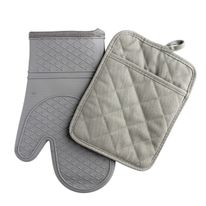 Conjunto de Pegadores de Silicone Ikinci Cinza