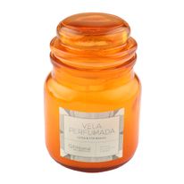Vela Aromática com Suporte de Vidro Home 6cm x 8,5cm