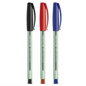 Conjunto de Caneta Esferográfica Faber Castell Trilux com 3 Cores