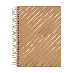 Caderno Espiral Capa Dura Kraft Gold Jandaia 80 folhas (Produto Sortido)