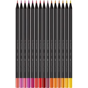 Lápis de Cor Suporsoft Faber Castell 15 cores Quentes