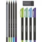 Kit-de-Canetas-e-Lapis-Supersoft-Cores-Frias-Faber-Castell-10-pecas-141419