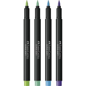 Kit de Canetas e Lápis Supersoft Cores Frias Faber Castell 10 peças