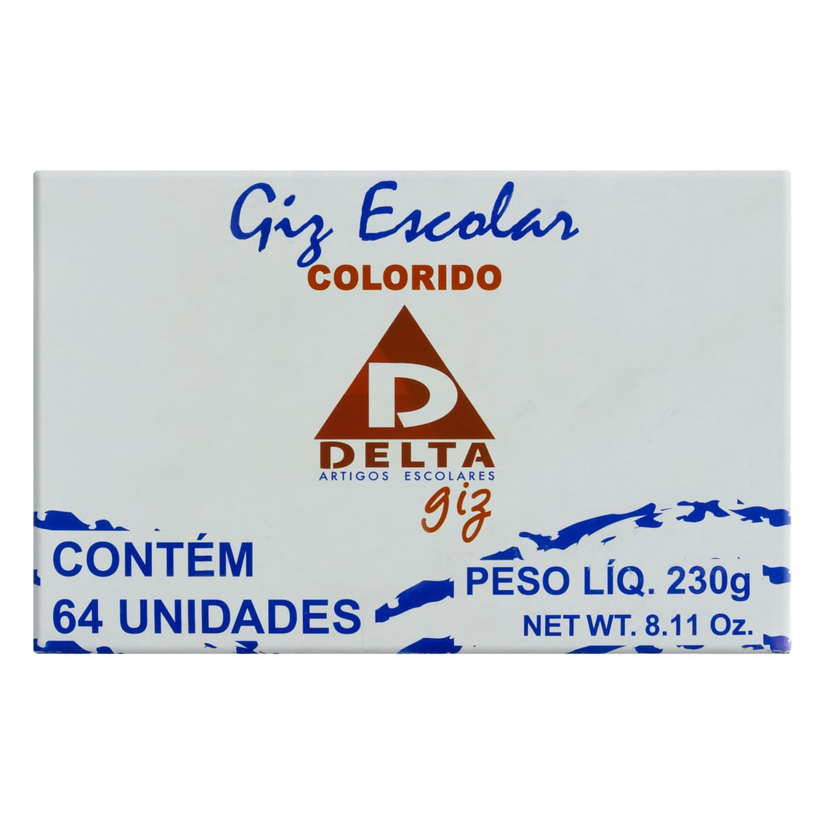 GizEscolarColoridoDeltacom64unidades-65507