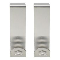 Gancho para Porta em Inox Newpro 2 unidades