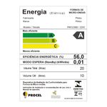 MicroondasLimpaFacilBrancoPMO23BBPhilco20l1100W127V-139476