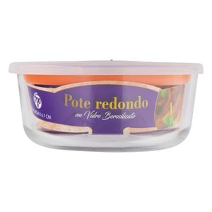 Pote de Vidro com Tampa Ikinci 700ml