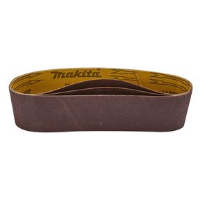 Cinta de Lixa Grão 80 Makita 610mm x 75mm com 3 unidades