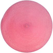 Lugar Americano Redondo Rosa Ikinci 38cm