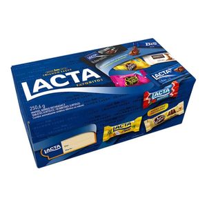 Caixa de Bombom Favoritos Lacta 250,6g