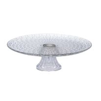 Prato para Bolo de Vidro Gourmet Ruvolo
