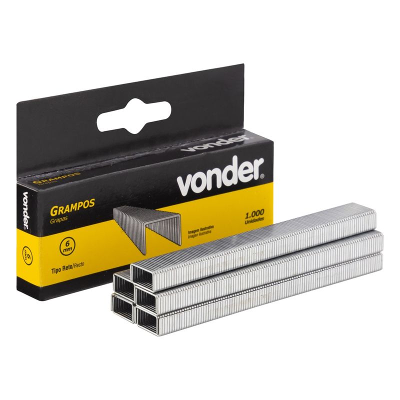 Grampo-Reto-Vonder-6mm-1000-unidades-34977