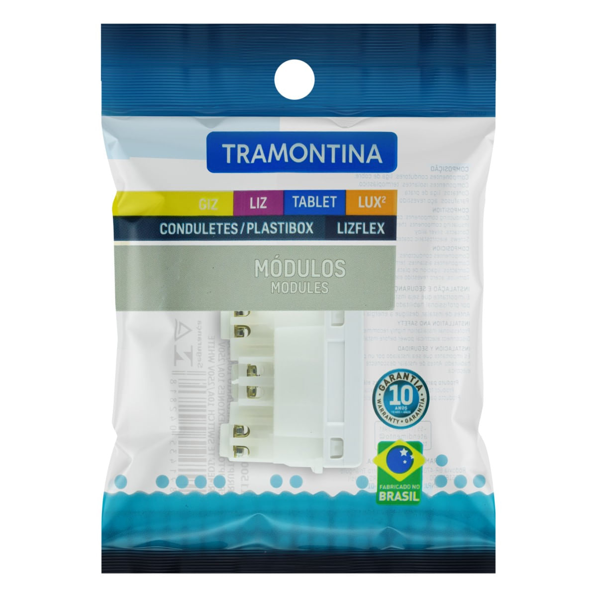 ModulodeTomadaTramontina10A250V-61318