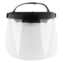 Máscara Protetora Facial com Catraca Deltaplus Preta 8"