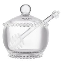 Meleira de Cristal com Colher Wolff 200ml