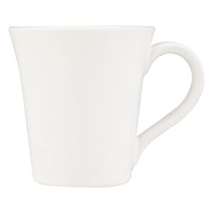 Caneca de Porcelana Tulipa Oxford Branca 330ml