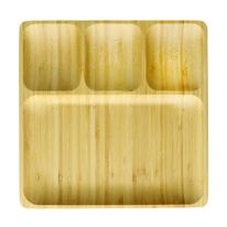 Petisqueira de Bambu Ikinci 25cm x 25cm