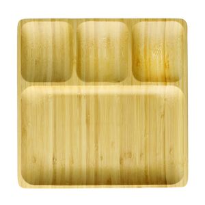 Petisqueira de Bambu Ikinci 25cm x 25cm