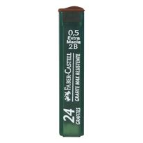 Grafite para Lapiseira Polymer Faber Castell 0,5mm 24 unidades