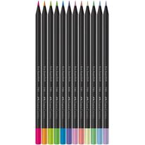 Kit Lápis de Cor Supersoft com 12 cores + Lápis Grafite 14 peças Faber Castell