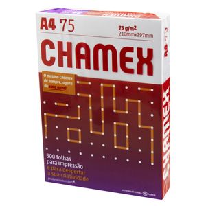 Papel A4 Branco Chamex 500 folhas