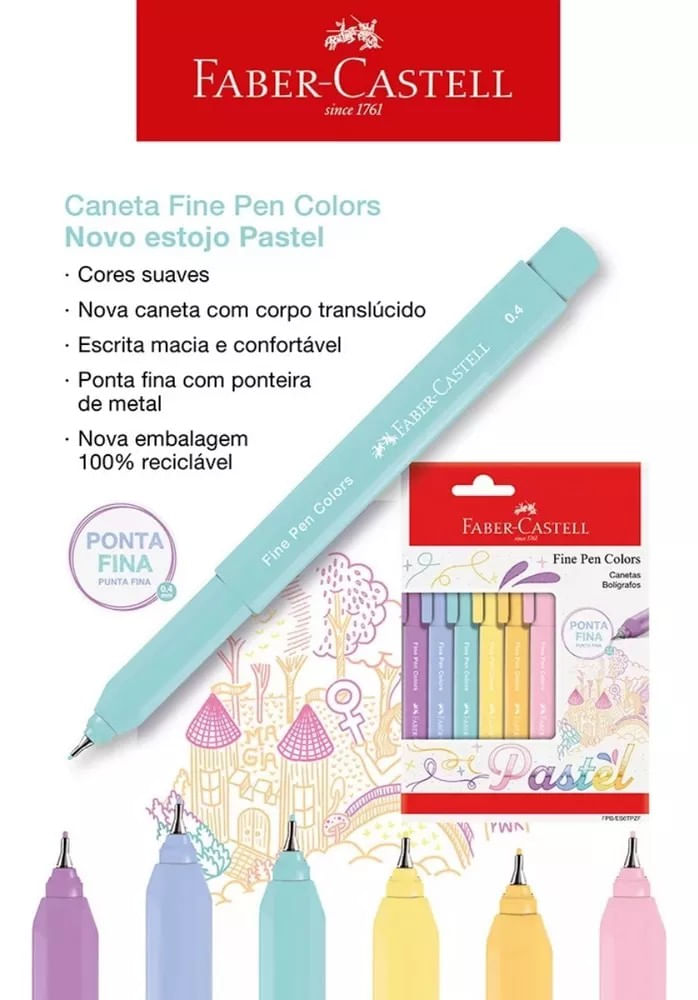 Conjunto-de-Caneta-Fin-Pen-Pastel-Faber-Castell-com-6-unidades-143383