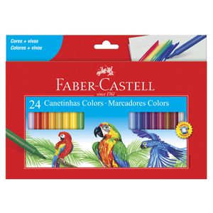 Canetinha Regular Faber Castell 24 cores