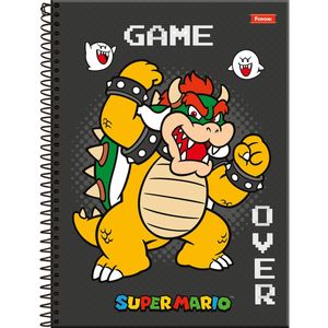 Caderno Espiral Capa Dura Mario Foroni 1x1 80 folhas (Produto Sortido)