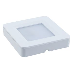 Luminária Led Branca Quadrada Blumenau 2W 3000K