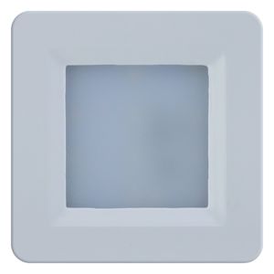 Luminária Led Branca Quadrada Blumenau 2W 3000K