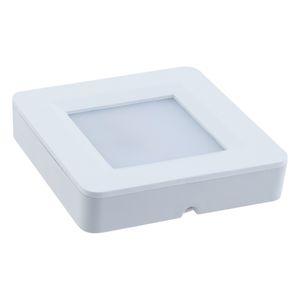 Luminária Led Branca Quadrada Blumenau 2W 6500K