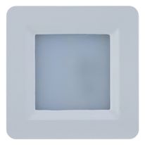 Luminária Led Branca Quadrada Blumenau 2W 6500K