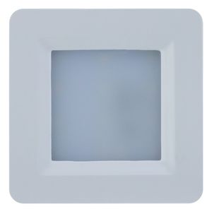 Luminária Led Branca Quadrada Blumenau 2W 6500K